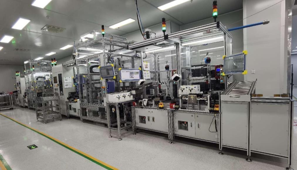 Capacitor module assembly station